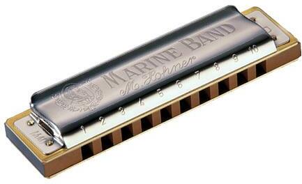 Hohner 1896/20 Harmo Marine Band 10 Tr A - Harmonica - Main picture