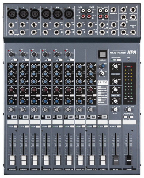 table de mixage fx