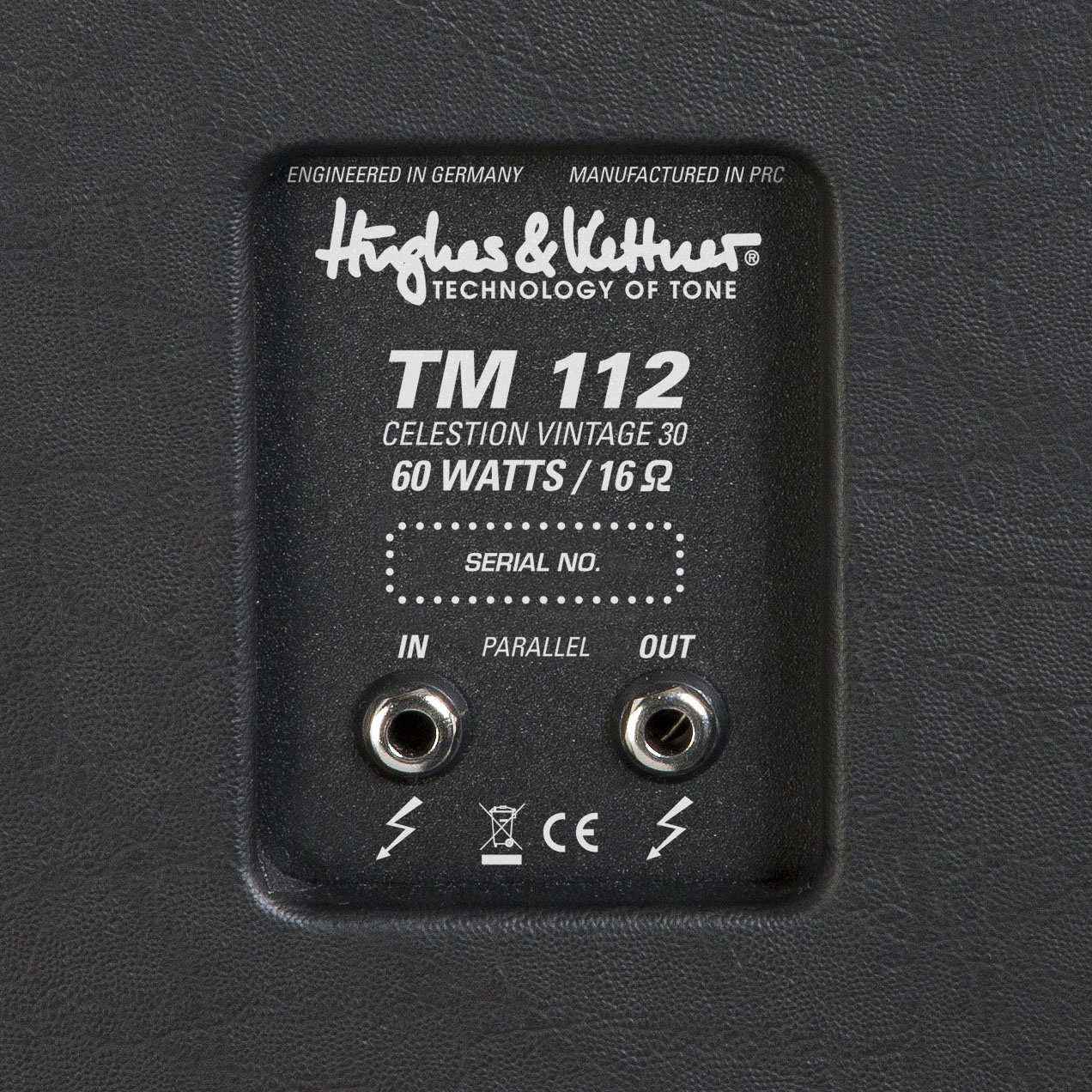 Hughes & Kettner Tubemeister Cabinet 112 1x12 60w Celestion Vintage 30 - Baffle Ampli Guitare Électrique - Variation 1