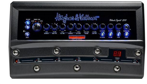 Preampli électrique Hughes & kettner BLACK SPIRIT 200 FLOOR