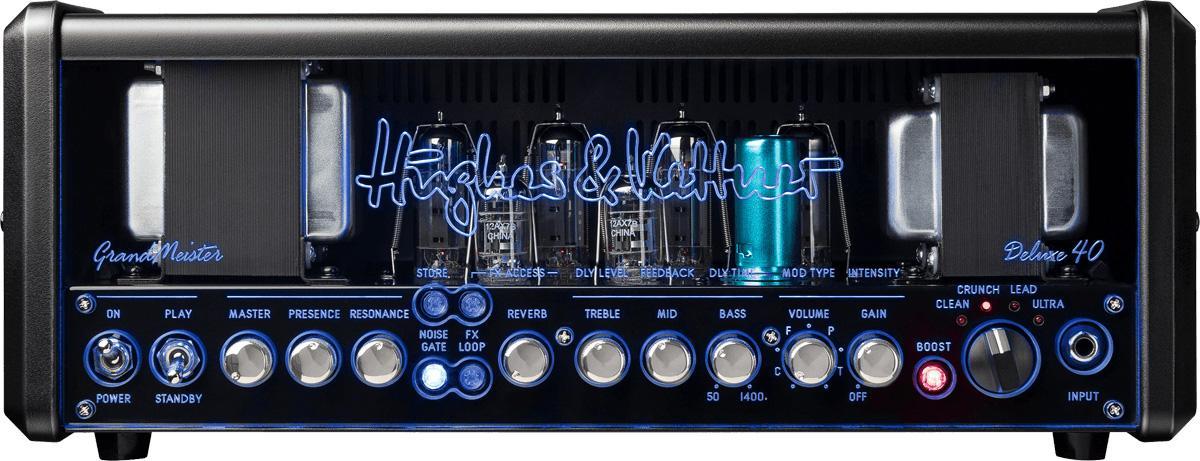Tête ampli guitare électrique Hughes & kettner GrandMeister Deluxe 40 Head