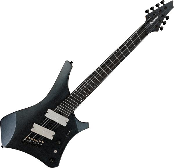 Ibanez Alpha A527 IPT 7-String - iron pewter Multi-scale guitar