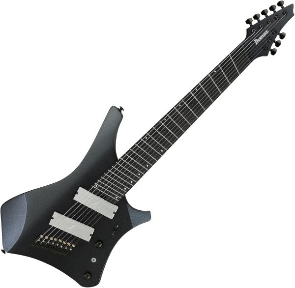 Ibanez Alpha A527 NSH 8-String - iron pewter Multi-scale guitar