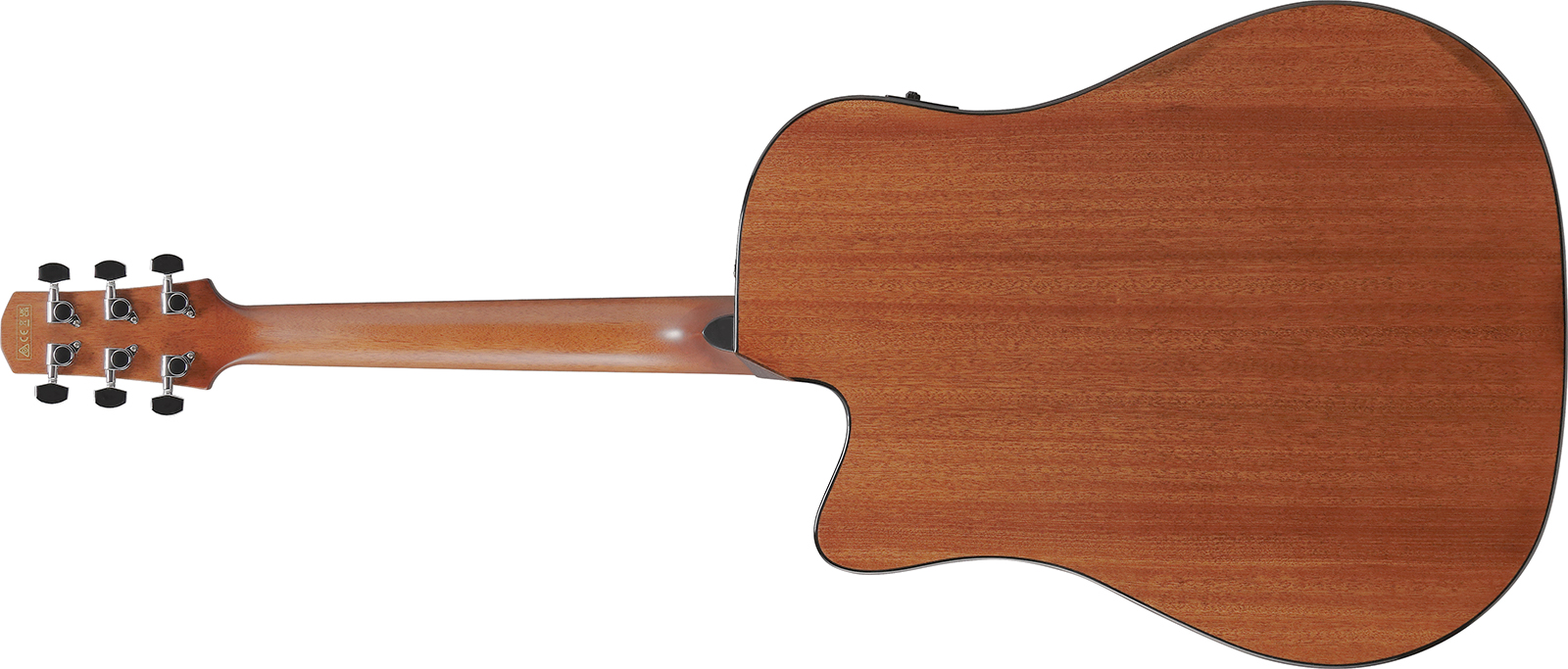 Ibanez Aad51ce Dvs Advanced Dreadnought Cw Epicea Sapele Pur - Dark Violin Sunburst - Guitare Folk - Variation 1