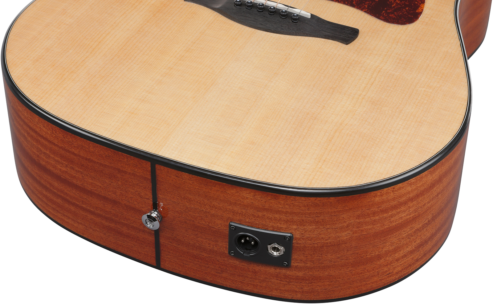 Ibanez Aad51ce Nt Advanced Dreadnought Cw Epicea Sapele Pur - Natural - Guitare Folk - Variation 3