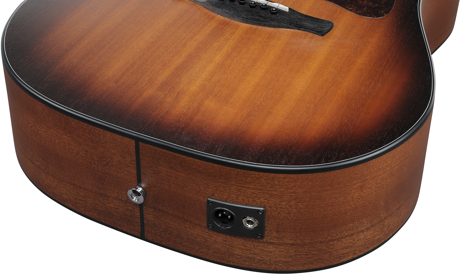 Ibanez Aad54e Omh Advanced Dreadnought Cw Acajou Sapele Pur - Open Pore Mahogany - Guitare Folk - Variation 3