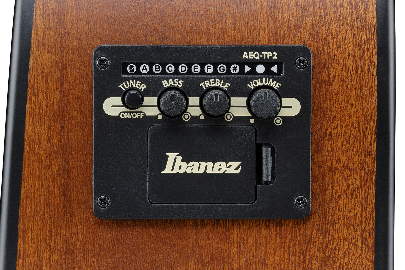 Ibanez Aad54e Omh Advanced Dreadnought Cw Acajou Sapele Pur - Open Pore Mahogany - Guitare Folk - Variation 6