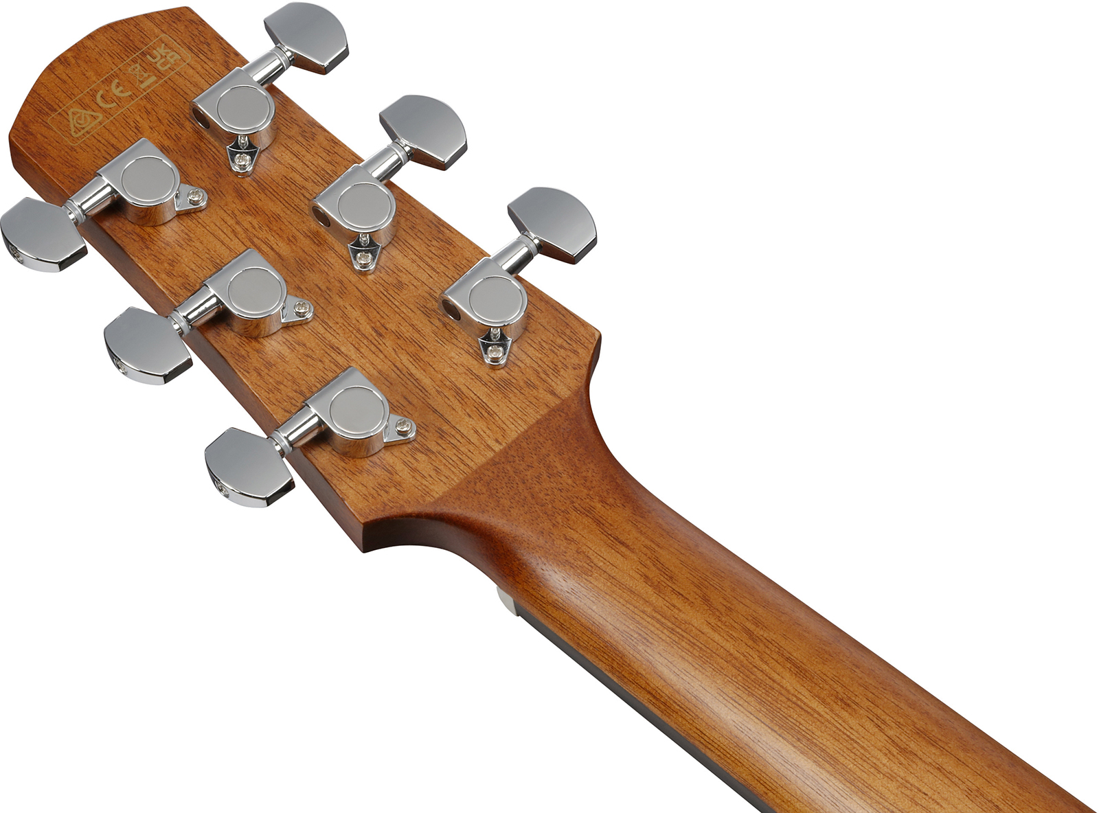 Ibanez Aad70ce Tbn Advanced Dreadnought Cw Epicea Ebene Pur - Transparent Charcoal Burst - Guitare Folk - Variation 6