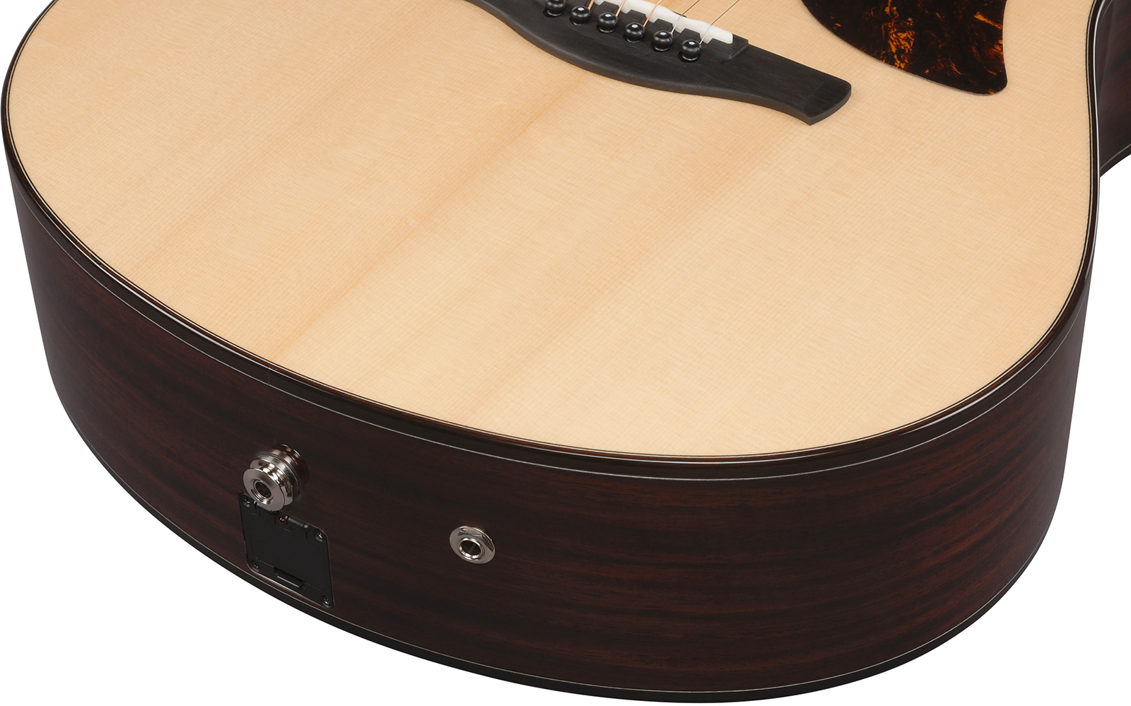 Ibanez Aam380ce Nt Advanced Auditorium Cw Epicea Palissandre Eb - Natural - Guitare Folk - Variation 5