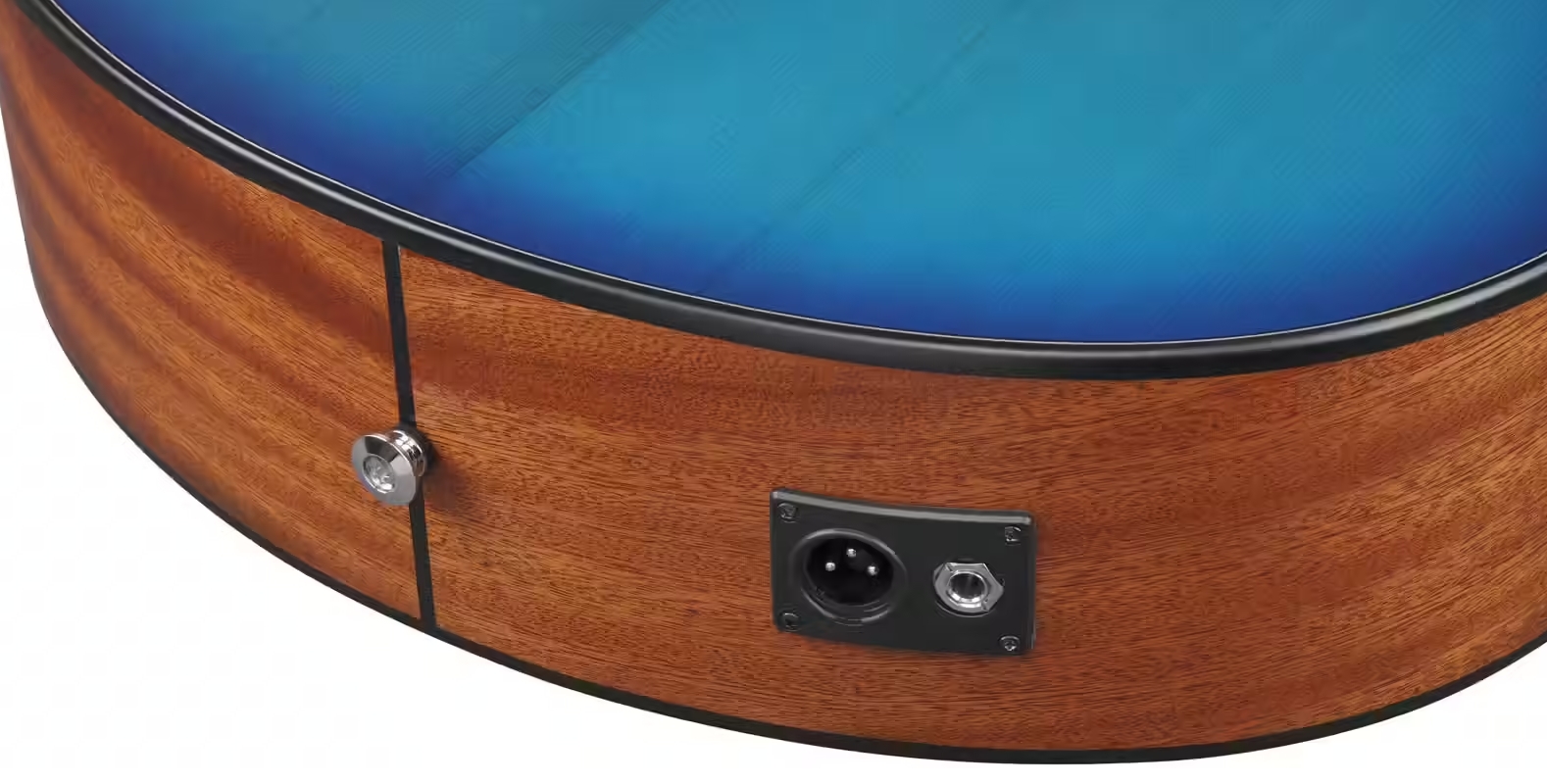 Ibanez Aam50ce Sbo Advanced Auditorium Cw Epicea Sapele Pur - Sapphire Blue Burst Open Pore - Guitare Folk - Variation 3