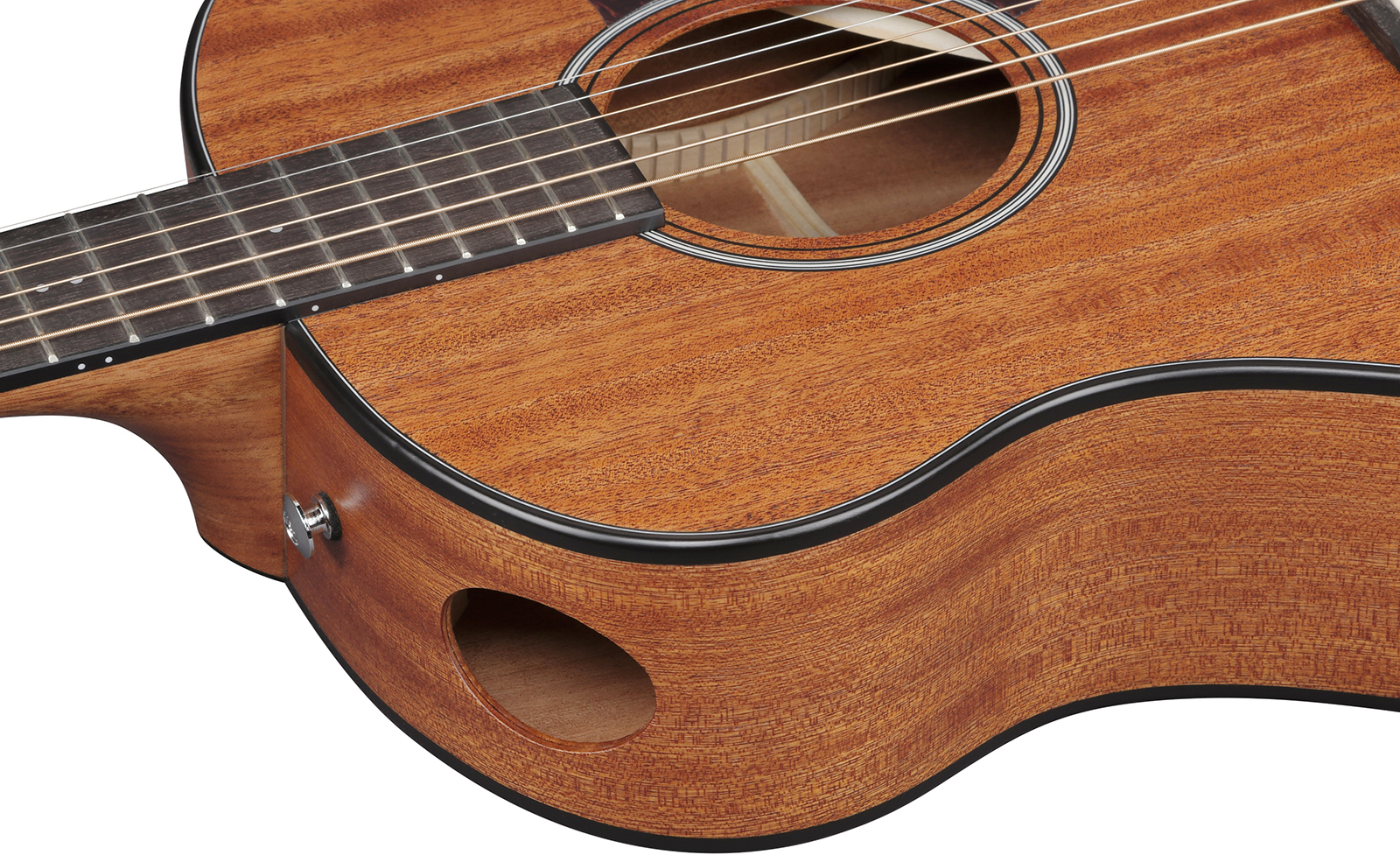 Ibanez Aam54 Opn Advanced Auditorium Tout Sapele Pur - Open Pore Natural - Guitare Folk - Variation 3