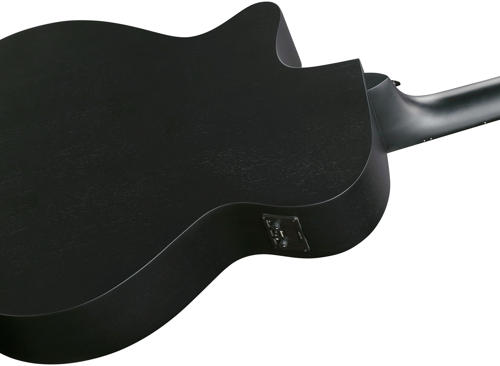 Ibanez Aeg1221 Bot Concert 12c Epicea Sapele Eb - Black Out - Guitare Folk - Variation 5