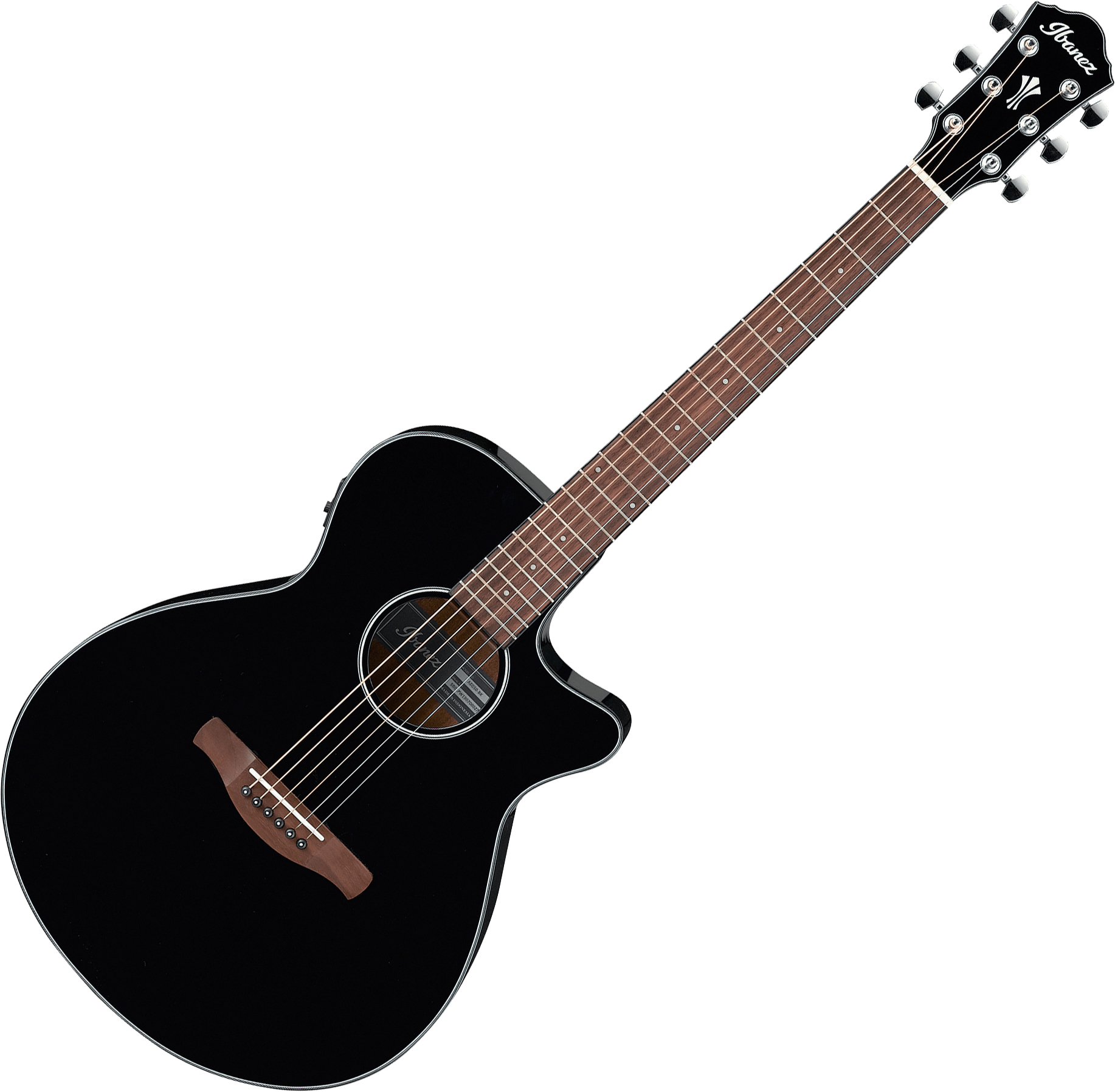 Guitare electro acoustique Ibanez AEG50 BK black