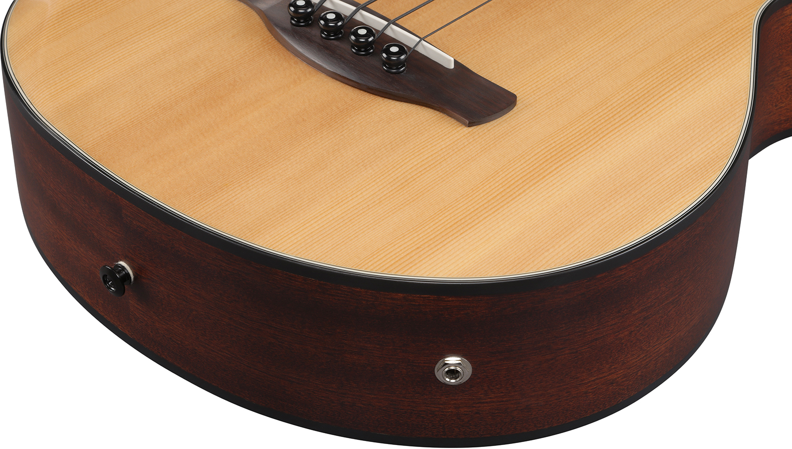 Ibanez Aegb30e Ntg Cw Epicea Sapele Rw - Natural - Basse Acoustique - Variation 6