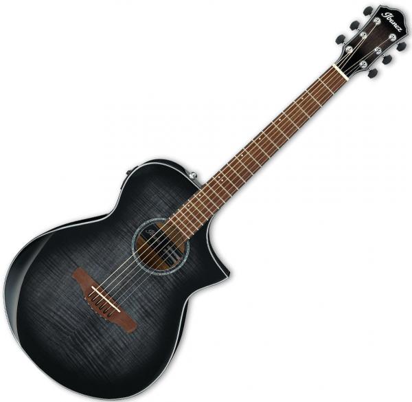 Ibanez AEWC400 TKS - trans black sunburst Folk guitar