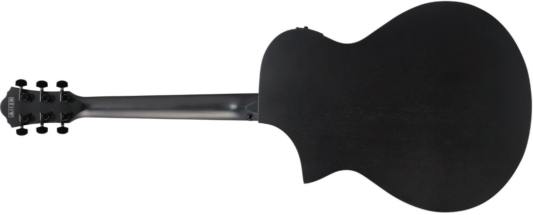 Ibanez Aewc621 Bot Grand Concert Cw Tilleul Sapele Eb - Black Out - Guitare Folk - Variation 1