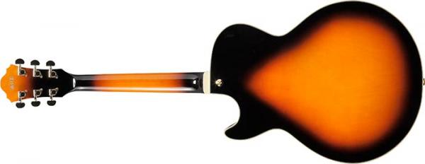 Guitare électrique 3/4 caisse & jazz Ibanez AG75G BS Artcore - brown sunburst