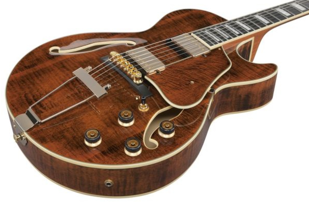 Ibanez Ag95mg Da Artcore Expressionist 2h Ht Eb - Dark Amber - Guitare Électrique Forme Str - Variation 2