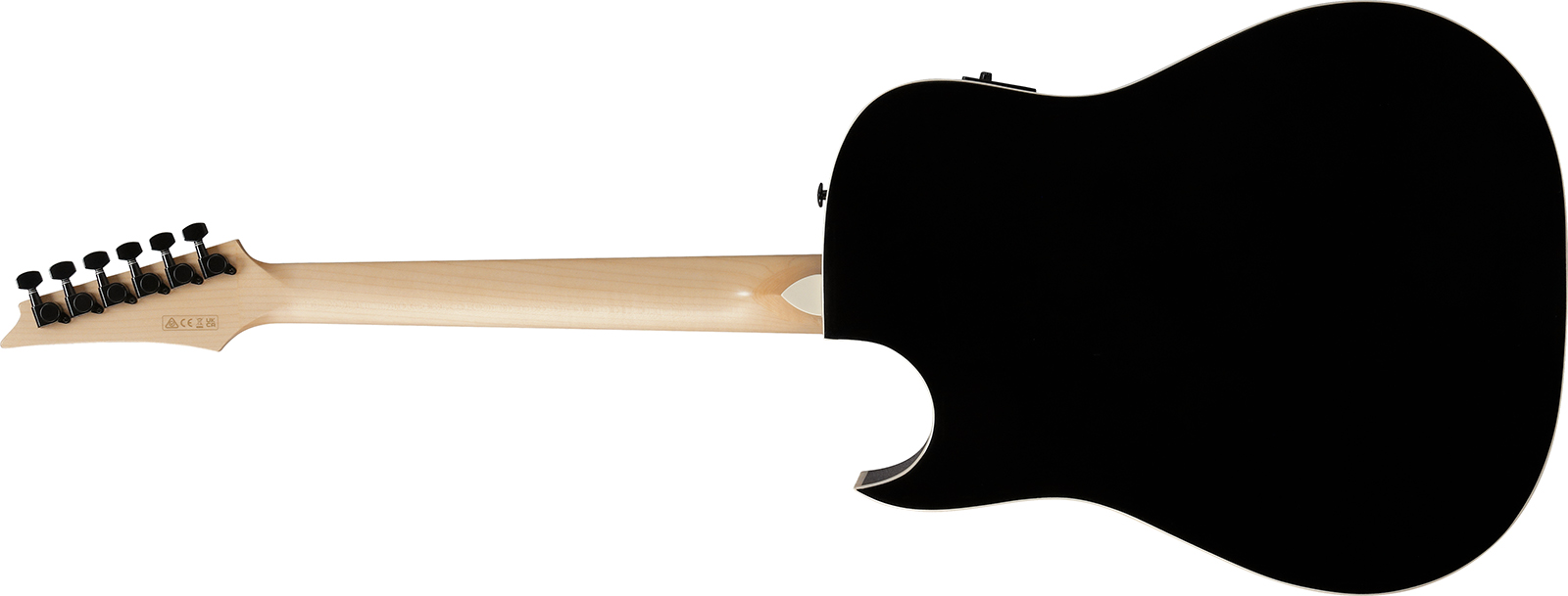 Ibanez Alt50fa Tvt Altsar Dreadnought Cw Tilleul Sapele Pur - Transparent Violet Sunburst - Guitare Folk - Variation 1