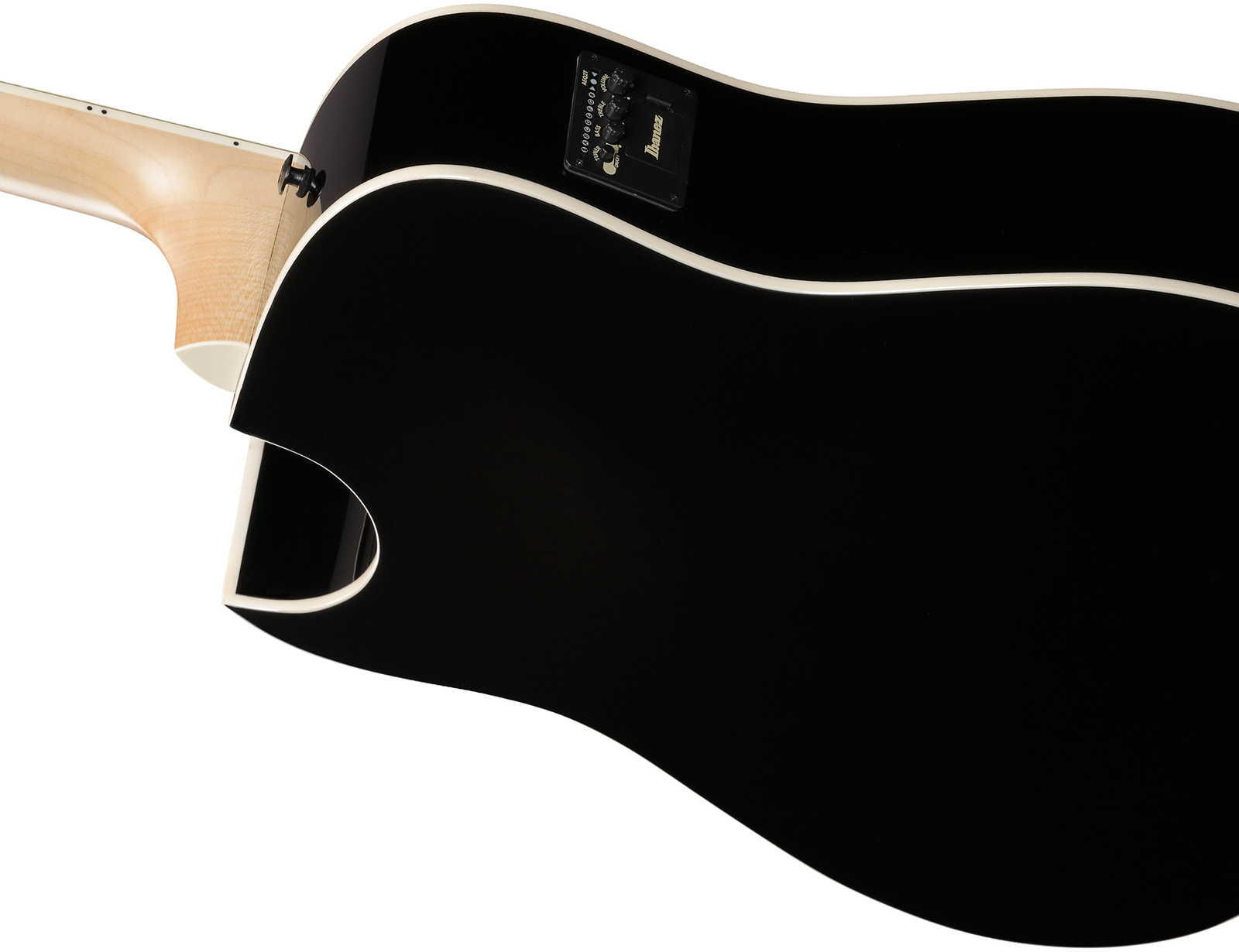 Ibanez Alt50fa Tvt Altsar Dreadnought Cw Tilleul Sapele Pur - Transparent Violet Sunburst - Guitare Folk - Variation 3