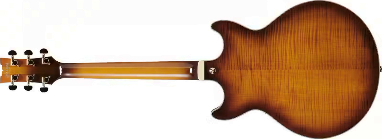Ibanez Am153fm Att Artstar 2h Ht Eb - Antique Tobacco Burst - Guitare Électrique 1/2 Caisse - Variation 1