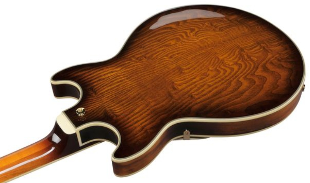 Ibanez Am93qa Vvh Artcore Expressionist 2h Ht Eb - Vintage Violin High Gloss - Guitare Électrique 1/2 Caisse - Variation 3