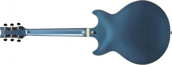 Guitare électrique 3/4 caisse & jazz Ibanez AMH90 PBM Artcore Expressionist - prussian blue metallic