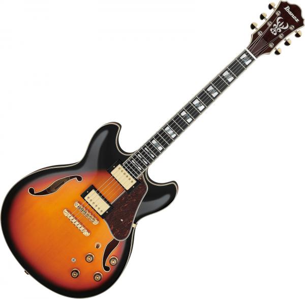 Ibanez AS113 BS Artstar - brown sunburst Hollow-body