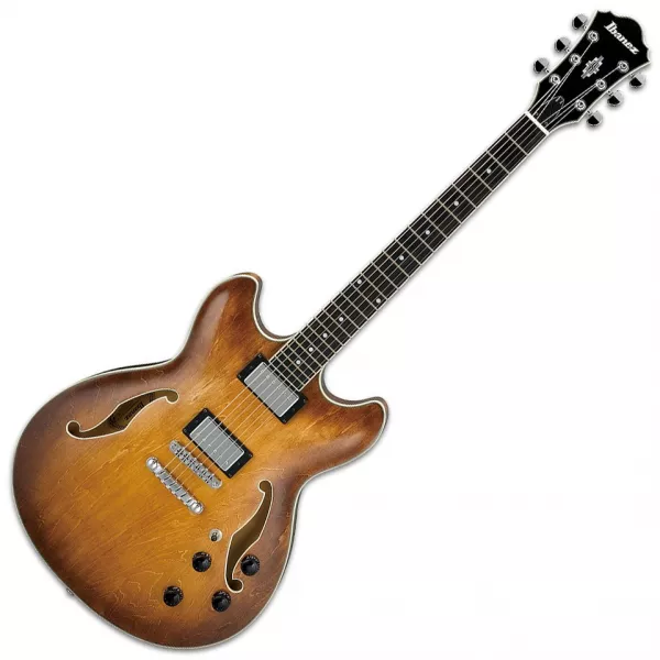 Guitare électrique 1/2 caisse Ibanez AS73 TBC Artcore - Tobacco brown sunburst