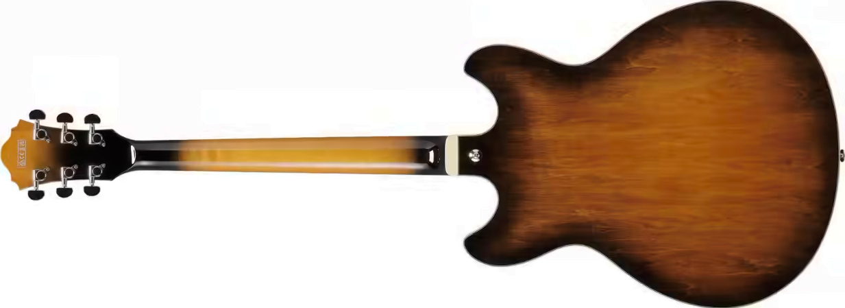 Ibanez As7328 Tbc Artcore Baryton 2h Ht Rw - Tobacco Brown - Guitare Électrique 1/2 Caisse - Variation 1