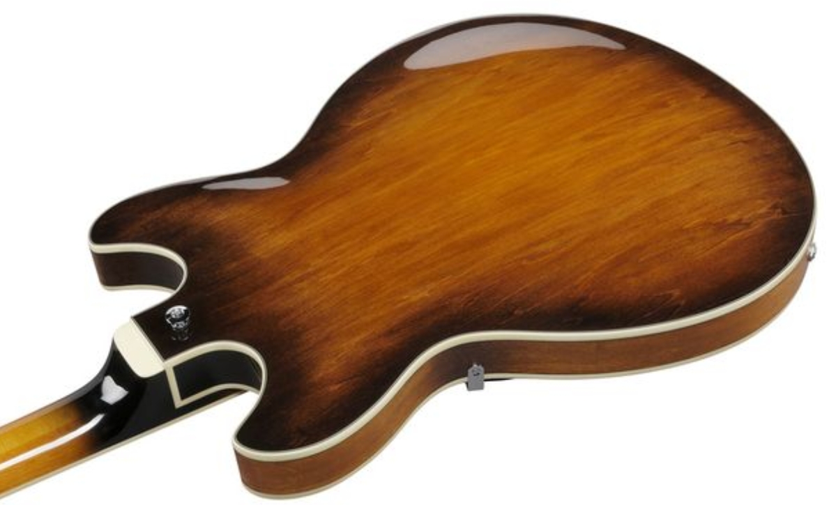 Ibanez As7328 Tbc Artcore Baryton 2h Ht Rw - Tobacco Brown - Guitare Électrique 1/2 Caisse - Variation 3