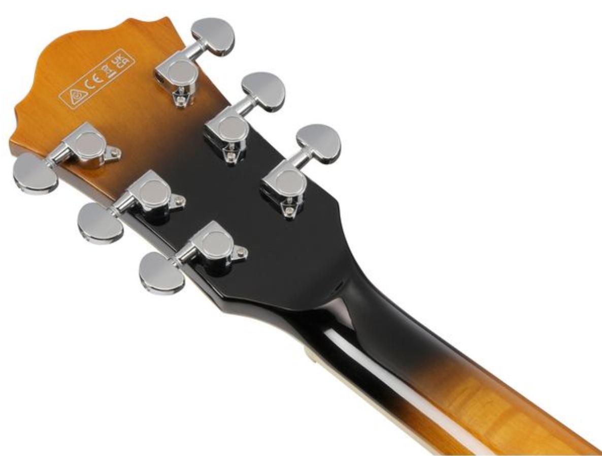 Ibanez As7328 Tbc Artcore Baryton 2h Ht Rw - Tobacco Brown - Guitare Électrique 1/2 Caisse - Variation 4