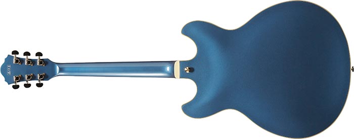 Ibanez As73g Pbm Artcore Hh Ht Noy - Prussian Blue Metallic - Guitare Électrique 1/2 Caisse - Variation 1