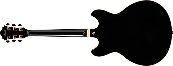 Ibanez As93sp Bk Artcore Expressionist 2h Ht Eb - Black - Guitare Électrique 1/2 Caisse - Variation 1