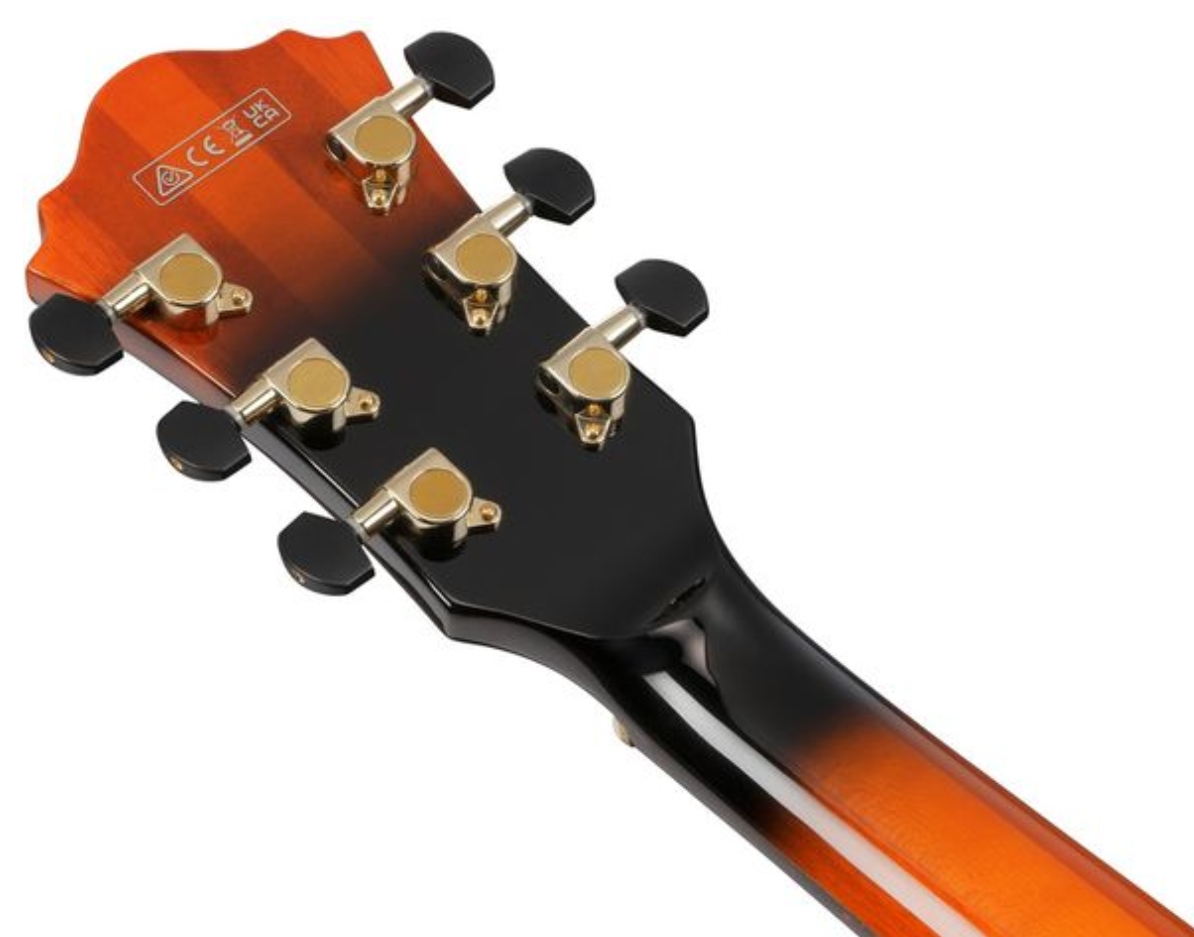 Ibanez Ash300 Tbc Artstar 2h Ht Eb - Tobacco Brown - Guitare Électrique 1/2 Caisse - Variation 4