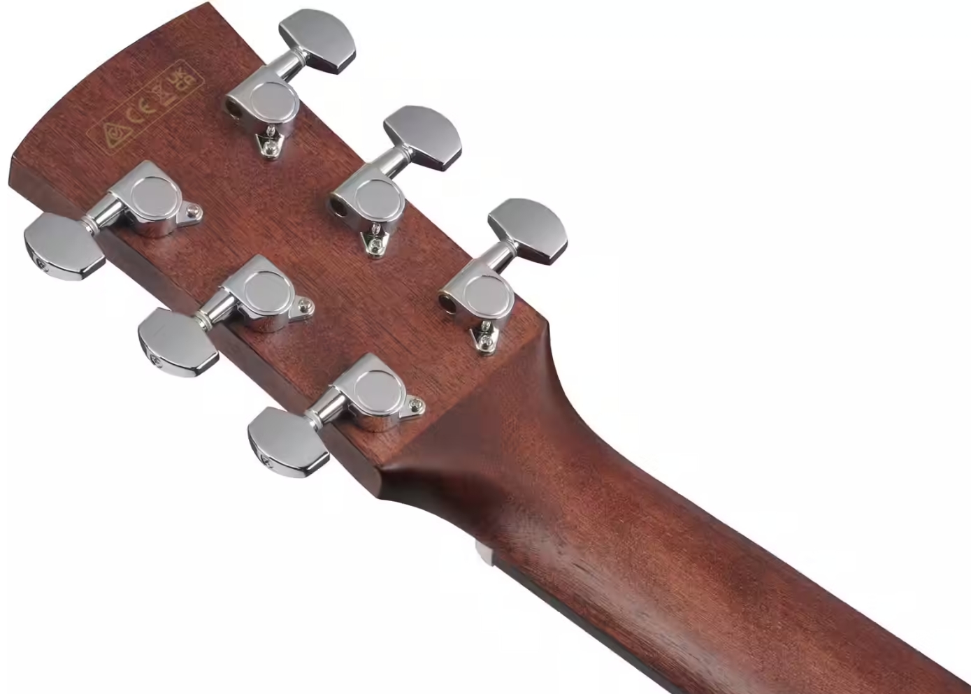 Ibanez Aw247ce Wk Artwood Dreadnought Cw Tout Okoume Ova - Weathered Black Open Pore - Guitare Folk - Variation 4