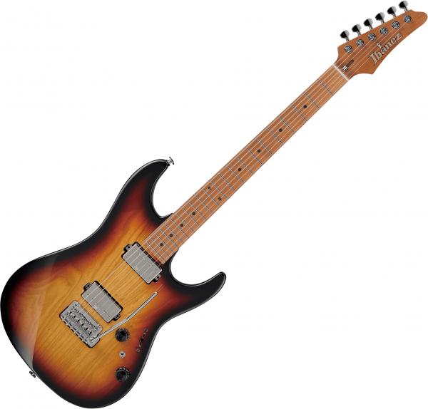 Guitare électrique solid body Ibanez AZ2202 TFB Prestige Japan - Tri Fade Burst