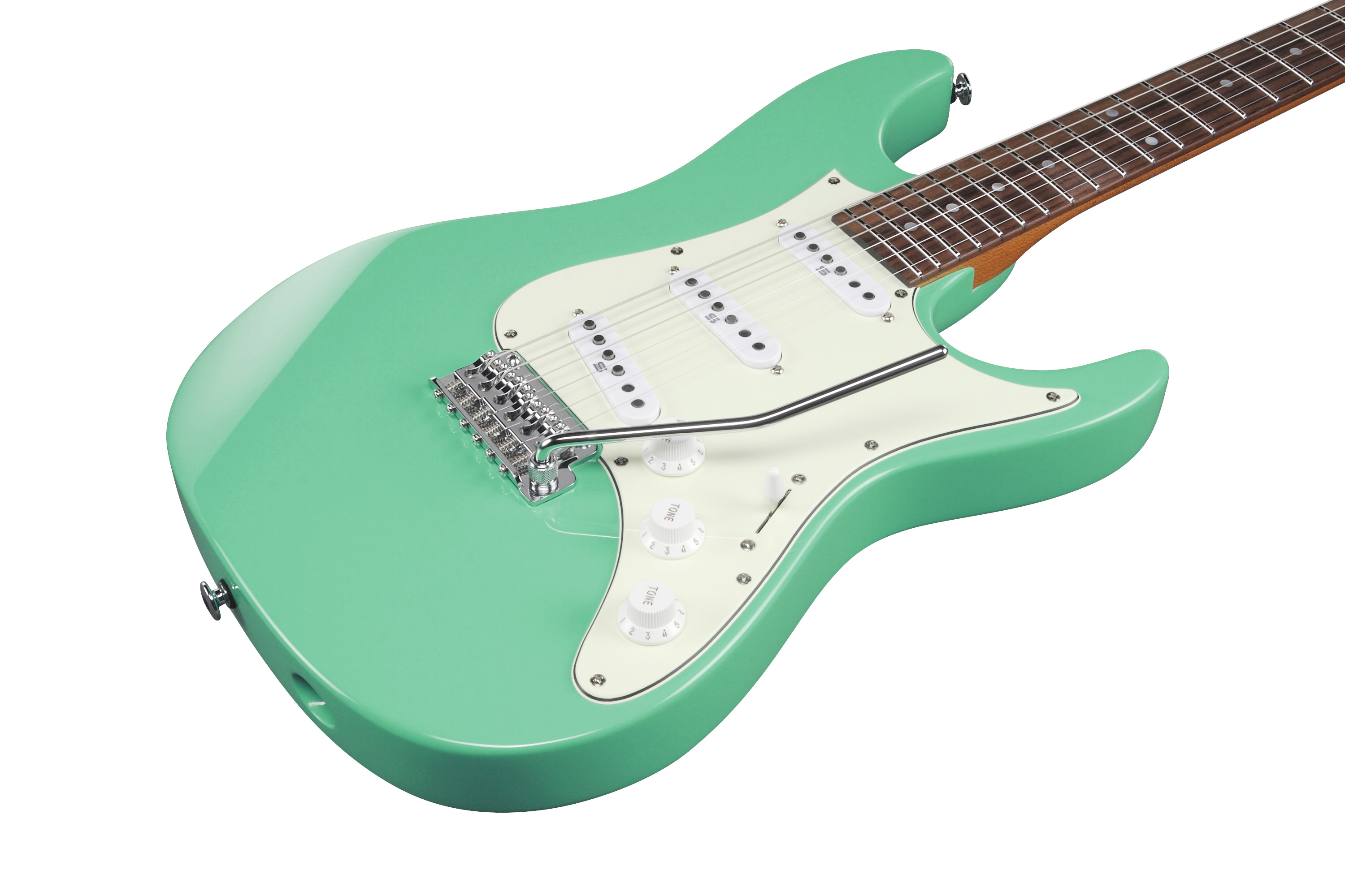 Ibanez Az2203n Prestige 3s Trem Rw - Seafoam Green - Guitare Électrique Forme Str - Variation 6