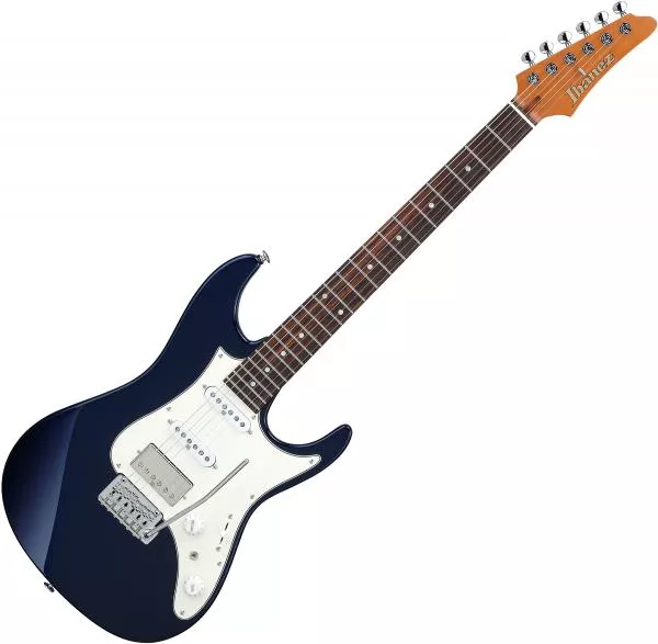 Guitare électrique solid body Ibanez AZ2204NW DTB Prestige Japan - Dark Tide Blue