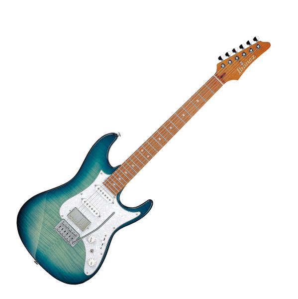 Ibanez AZ22S1 Standard - transparent turquoise burst Str