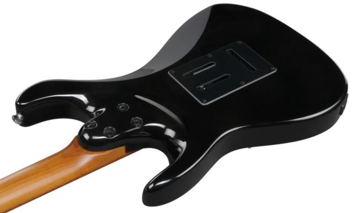 Ibanez Az22s2 Bk Standard Hss Trem Jat - Black - Guitare Électrique Forme Str - Variation 4