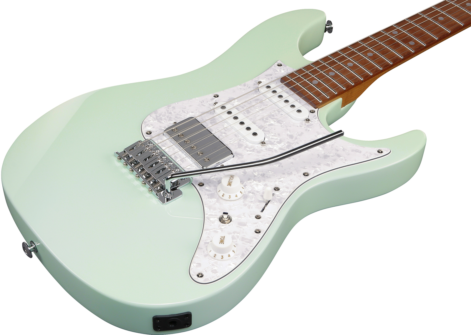 Ibanez Az22s2 Mgr Standard Hss Trem Jat - Mint Green - Guitare Électrique Forme Str - Variation 2