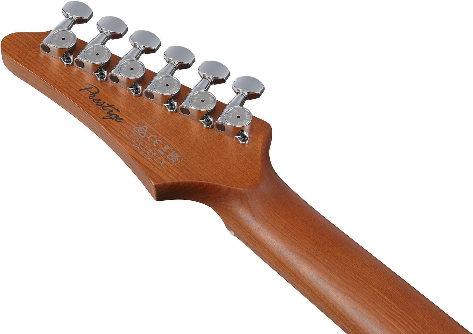 Ibanez Az2402 Rom Prestige Jap 2h Seymour Duncan Trem Mn - Roadster Orange Metallic - Guitare Électrique Forme Str - Variation 4