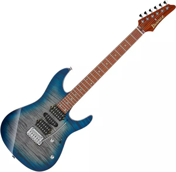 Guitare électrique solid body Ibanez AZ2407F SDE Prestige Japan - SODALITE