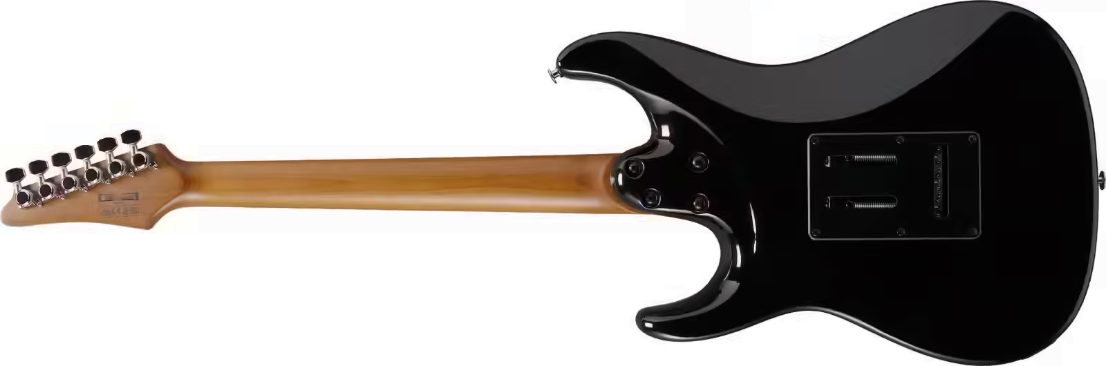 Ibanez Az24s2 Bk Standard 2h Trem Jat - Black - Guitare Électrique Forme Str - Variation 1