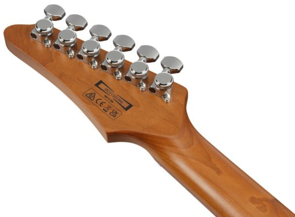 Ibanez Az24s2 Bk Standard 2h Trem Jat - Black - Guitare Électrique Forme Str - Variation 4