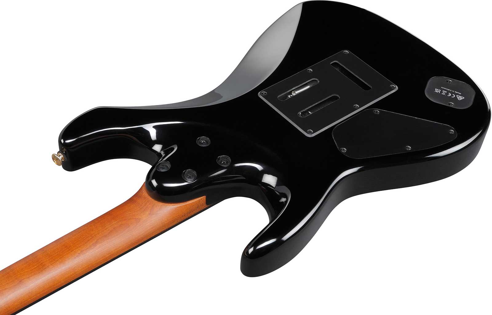 Ibanez Az26p1 Bk Premium Hss Seymour Duncan Trem Eb - Black - Guitare Électrique Forme Str - Variation 3