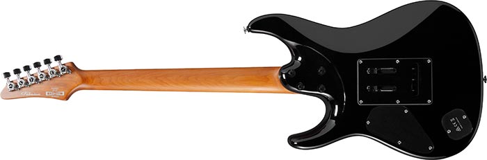Ibanez Az42p1 Bk  Premium 2h Seymour Duncan Trem Rw - Black - Guitare Électrique Forme Str - Variation 1