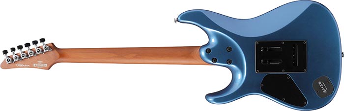 Ibanez Az42p1 Pbe Premium 2h Trem Rw - Prussian Blue Metallic - Guitare Électrique Forme Str - Variation 1