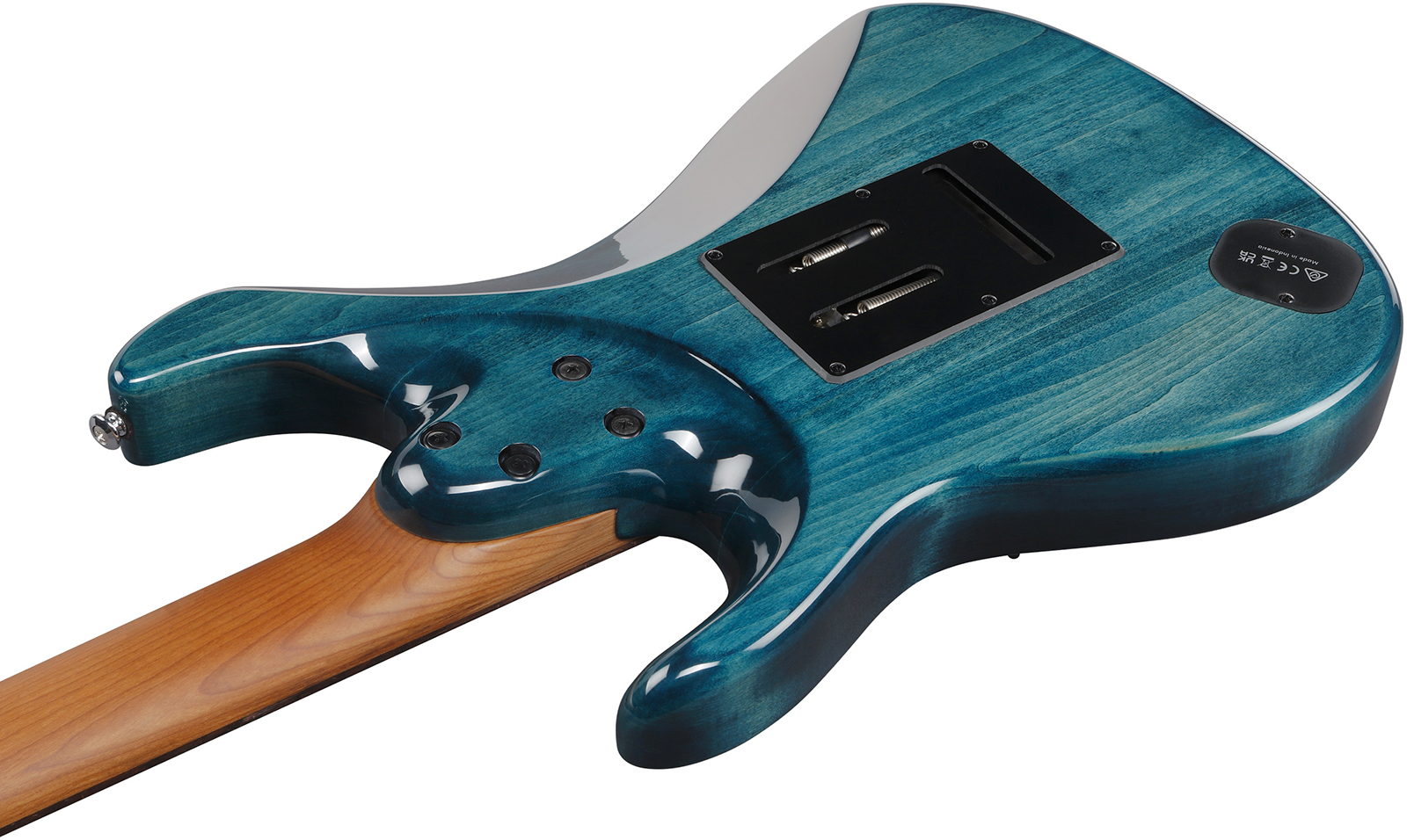 Ibanez Az447p1qm Cob Premium Hss Seymour Duncan Trem Rw - Cosmic Blue - Guitare Électrique Forme Str - Variation 3